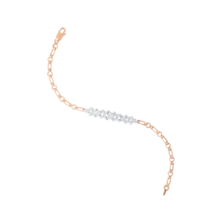 Statement Of Elegance Linking Diamond Bracelet