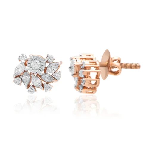 Eternal Blossom Diamond Tops Earrings