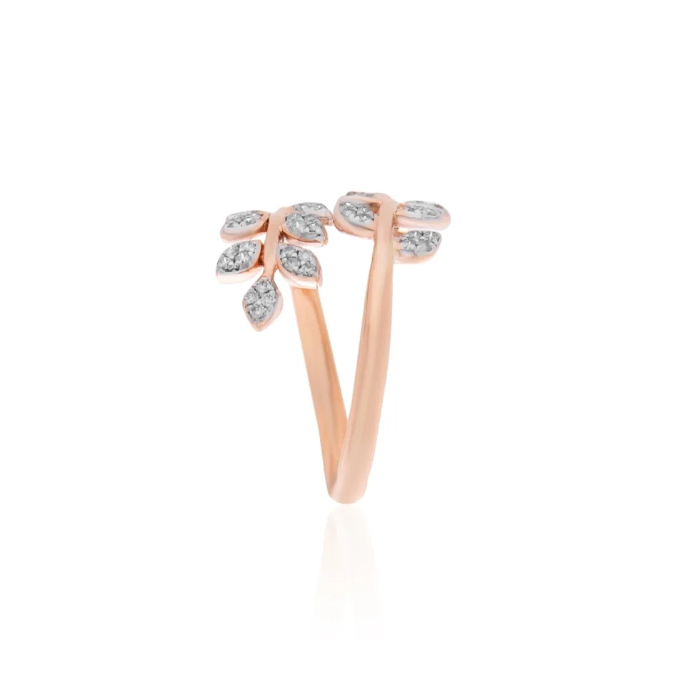 Leaves Of life Diamond Ring For Women