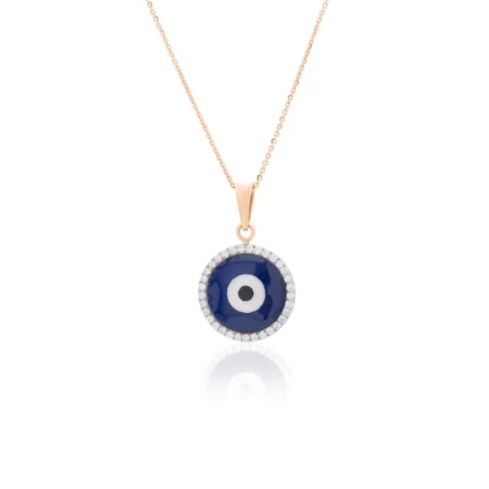 Cosmic Evil Eye Diamond Pendant
