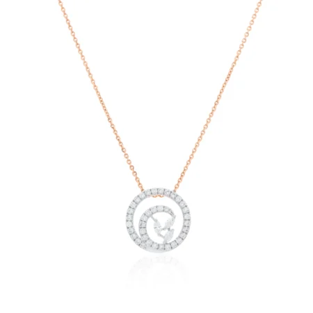 Circle Of Mischief Marquies Diamond Pendant For Women
