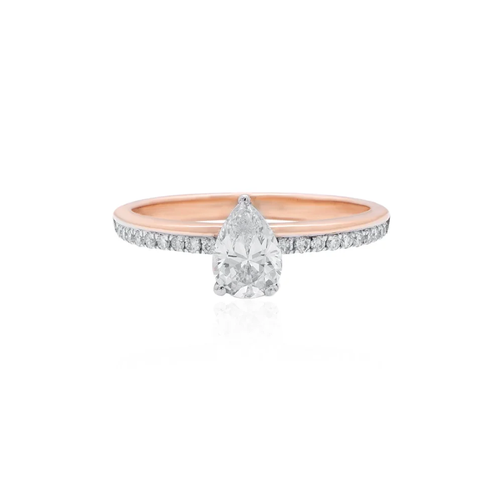 Forever Yours Solitaire Diamond Ring - Separate Solitaire Diamond
