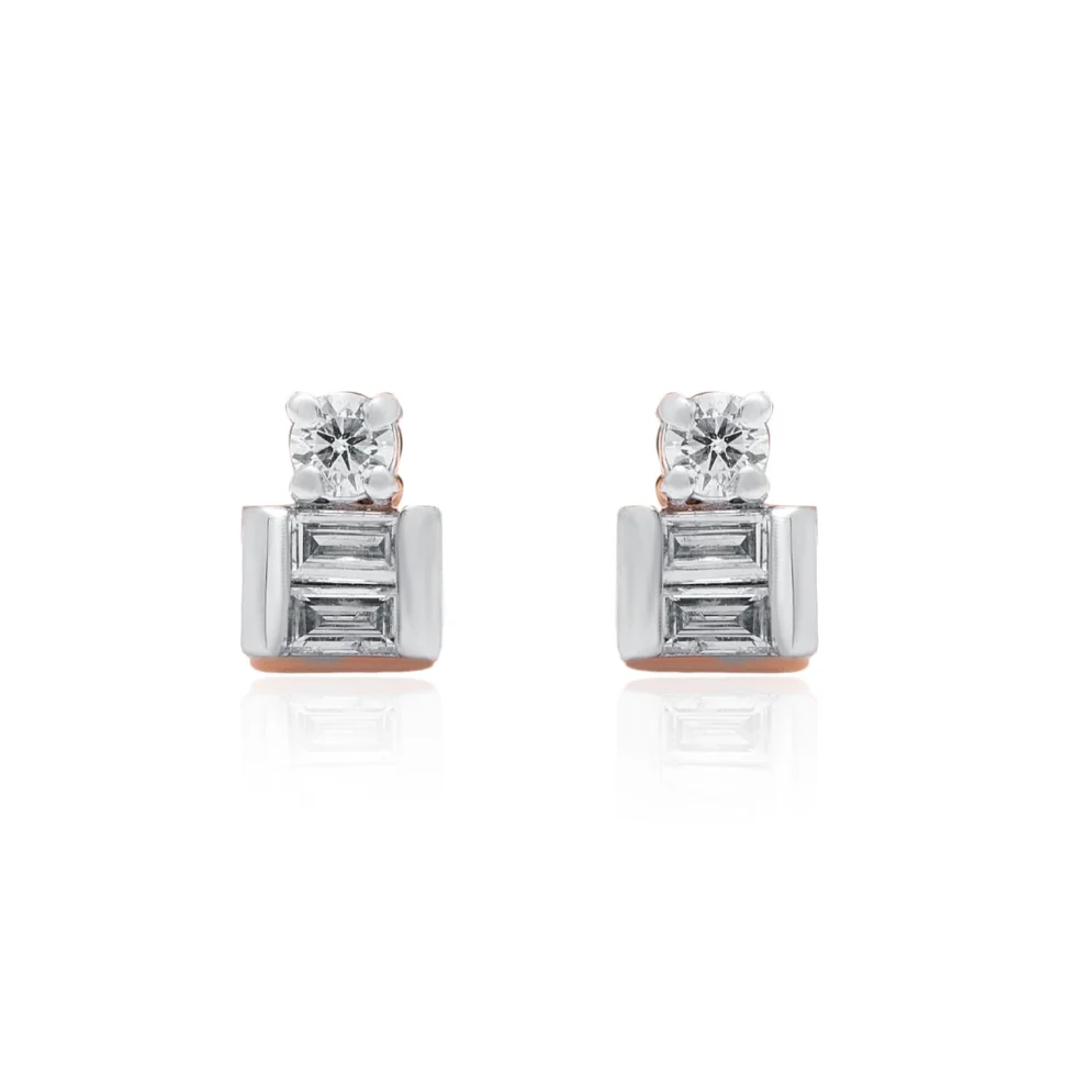 Sparkling Love Diamond Earrings 1 Sparkling Love Diamond Earrings