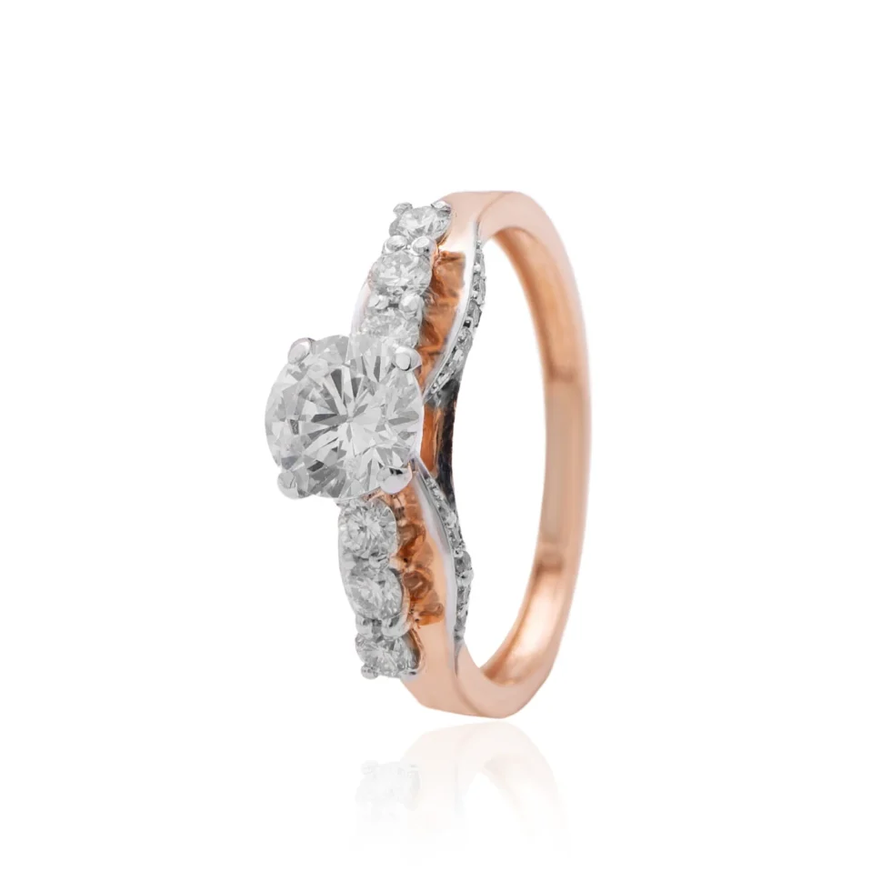 Infinity Spark Solitaire Diamond Ring For Your Beauty