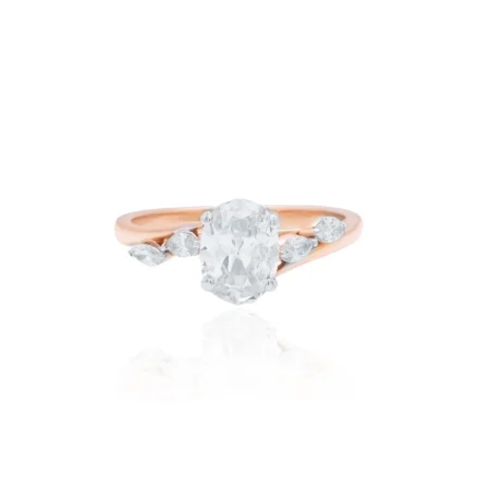 Fireball Solitaire Diamond Ring (Solitaire Prices Separate)