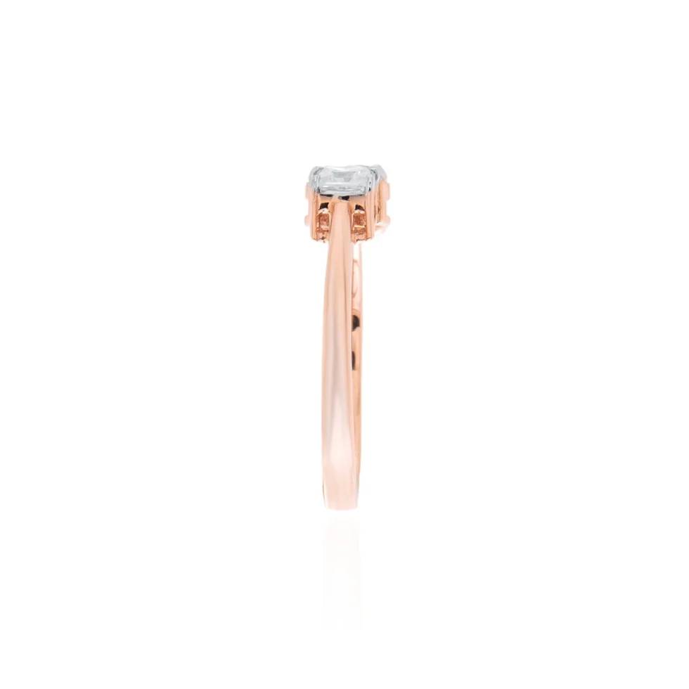 Majestic Solitaire Diamond Ring With Solitaire Diamond Separate