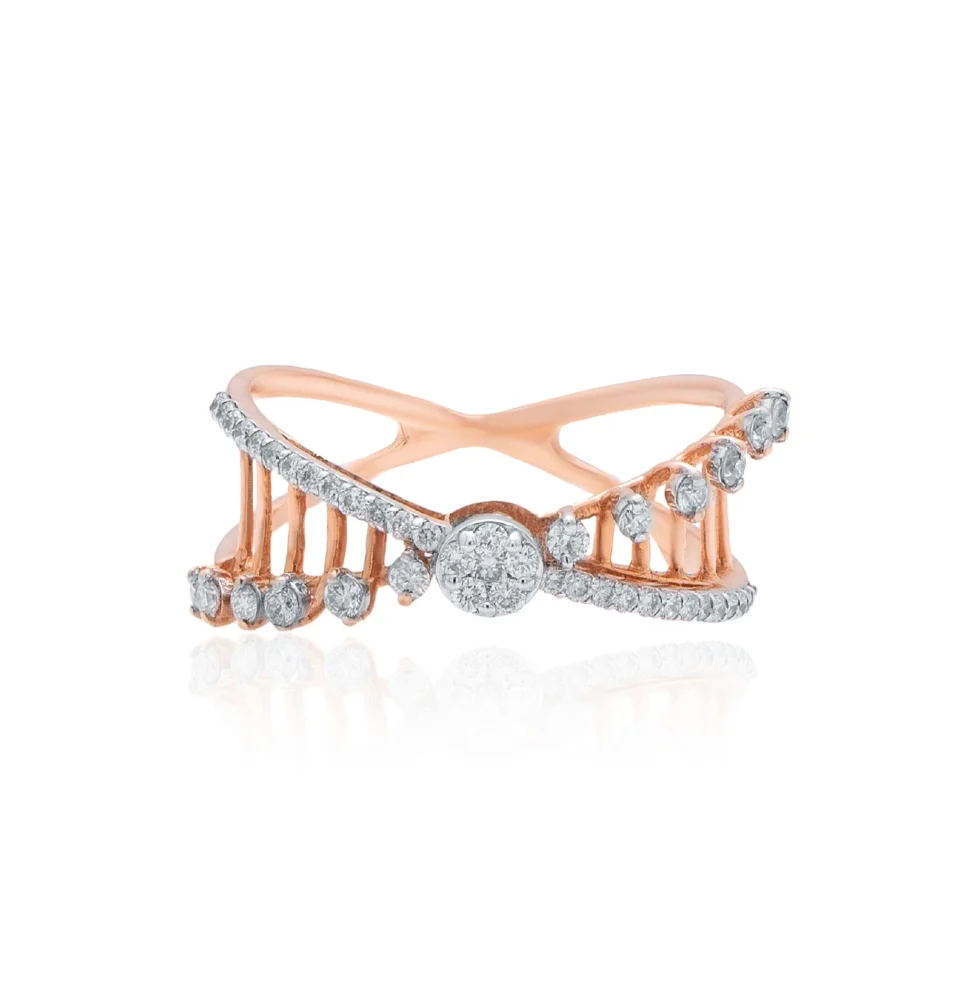Infinity Loop Diamond Ring