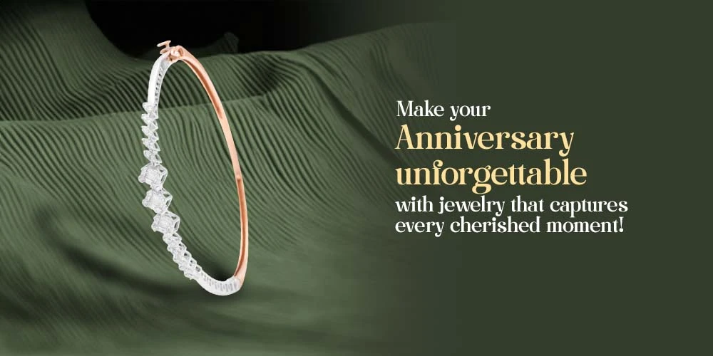 Best Anniversary Gifts Gold & Diamond jewellery for Her