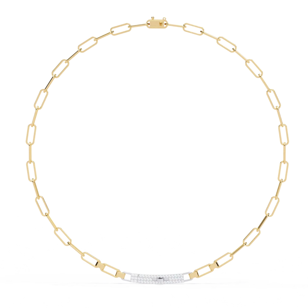 Modern Link Necklace