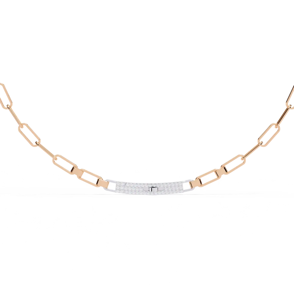 Modern Link Necklace