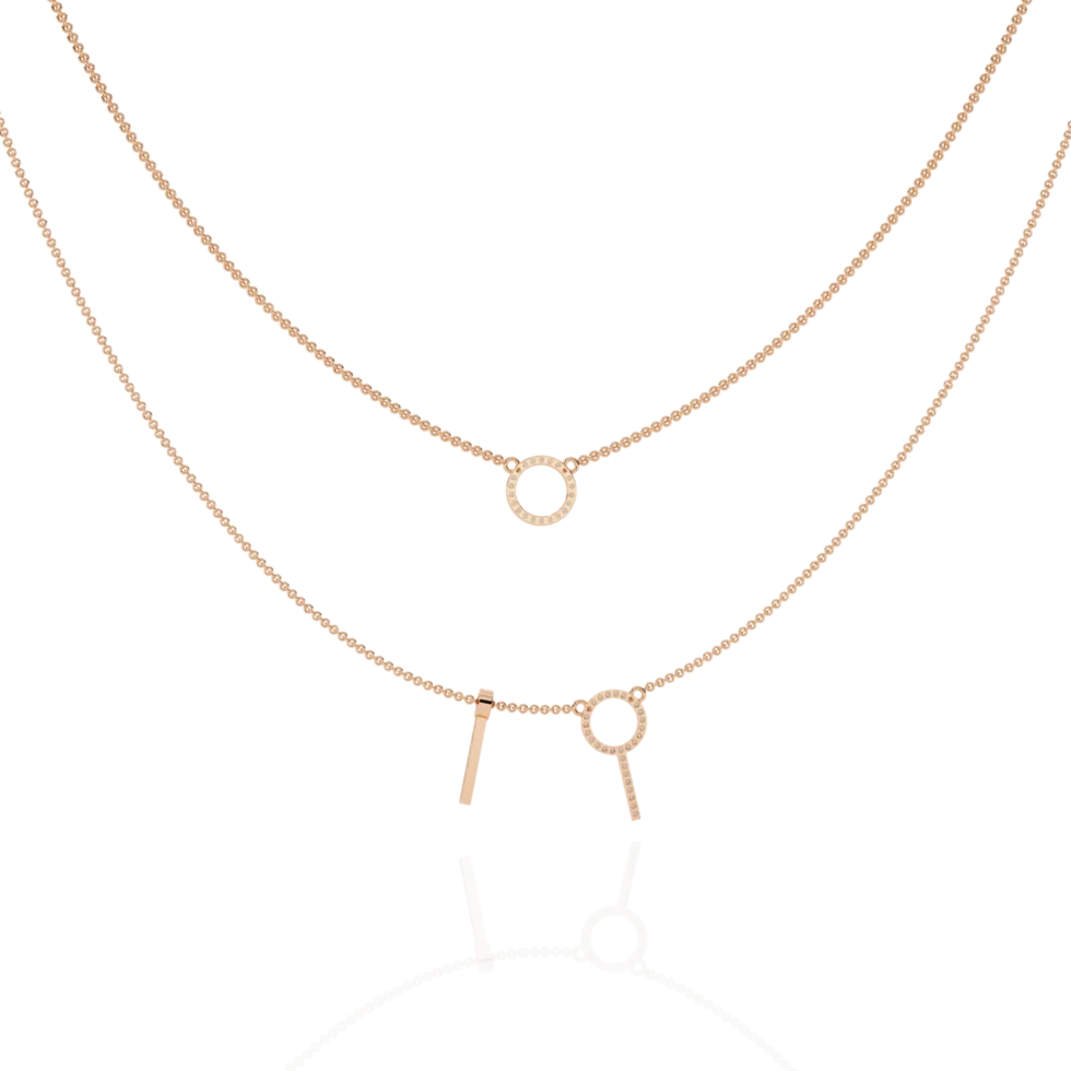 Linear Loop Necklace