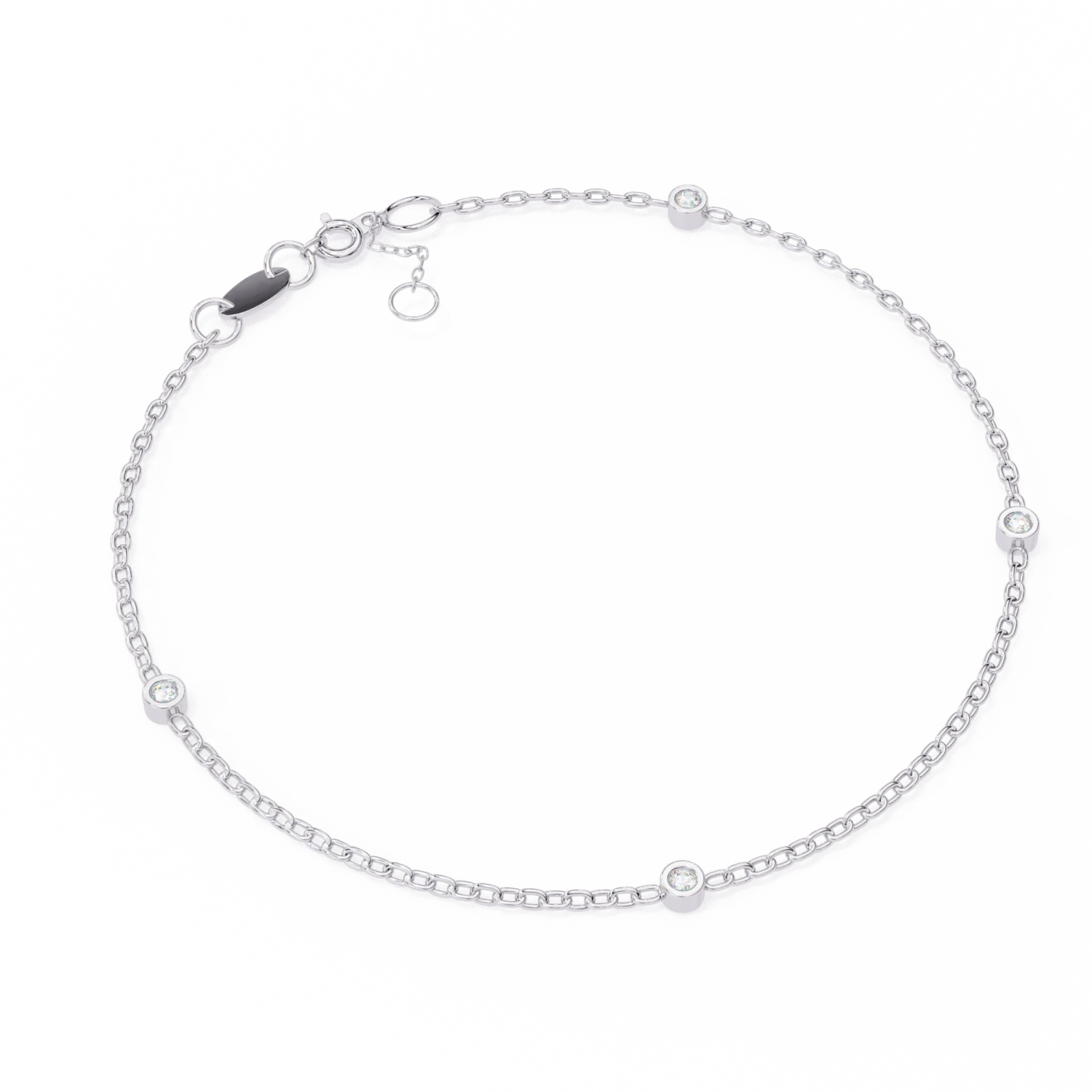 Radiant Diamond Bracelet