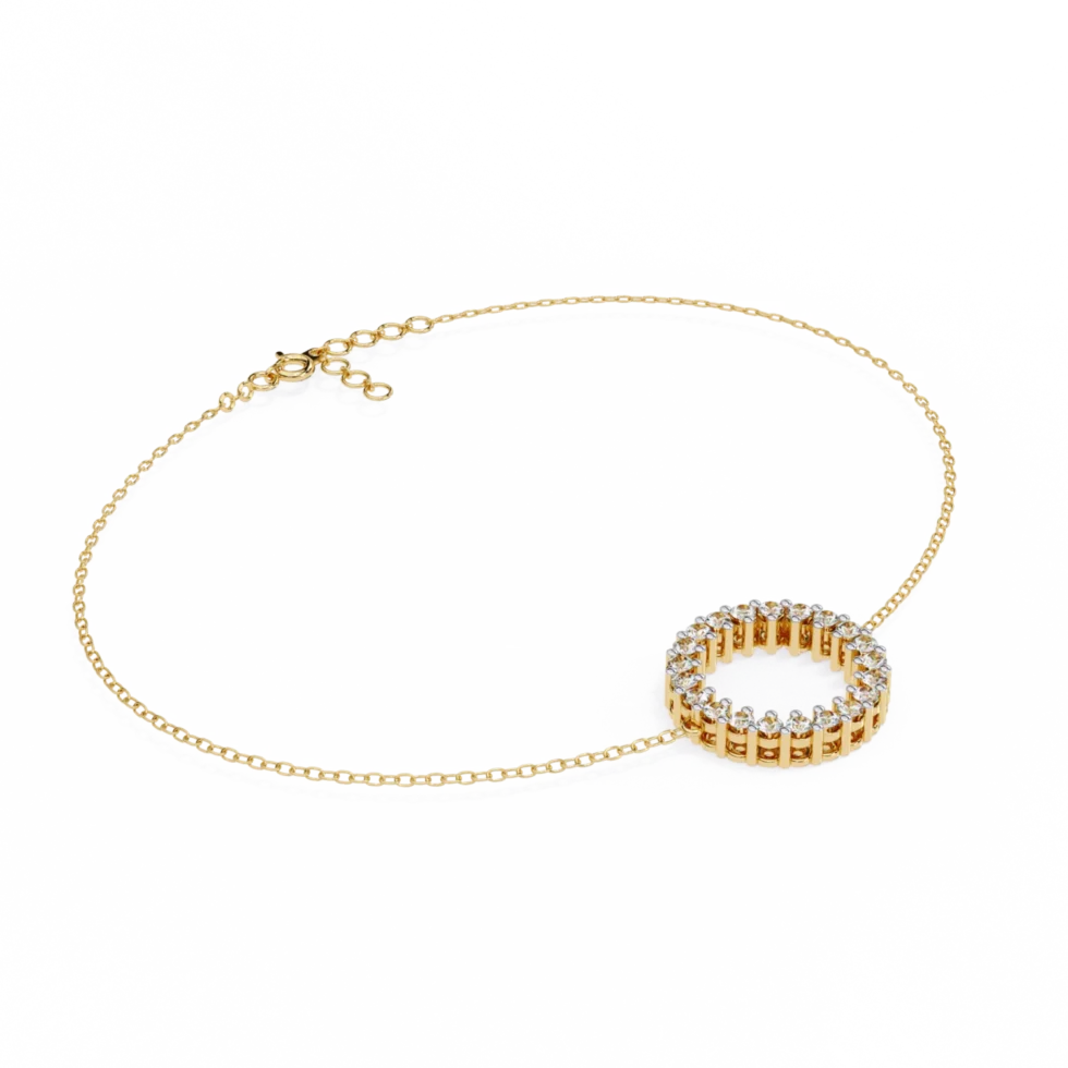 Eternity Circle Bracelet 1 Eternity Circle Bracelet