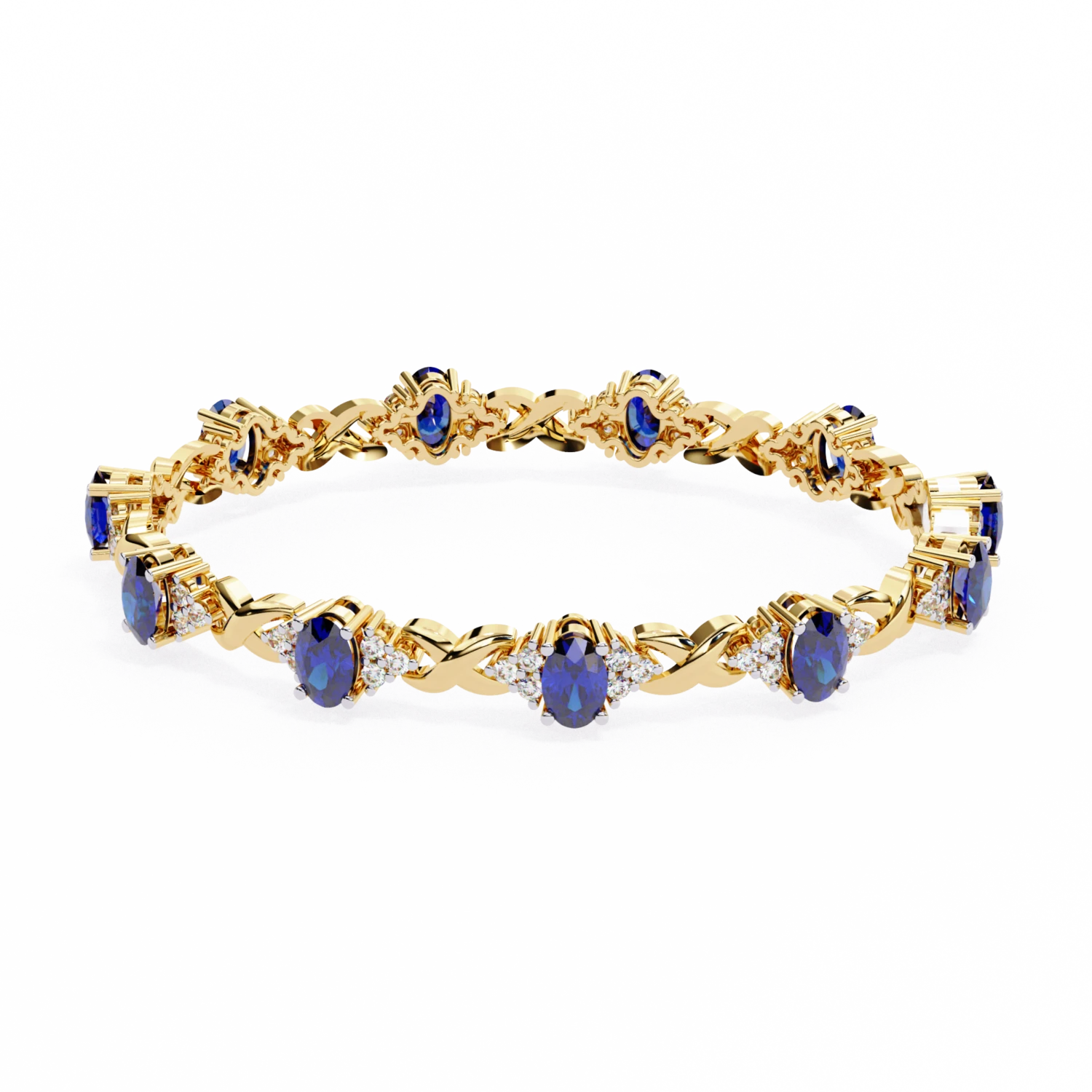 Royal Blue Splendor Bracelet 1 Royal Blue Splendor Bracelet