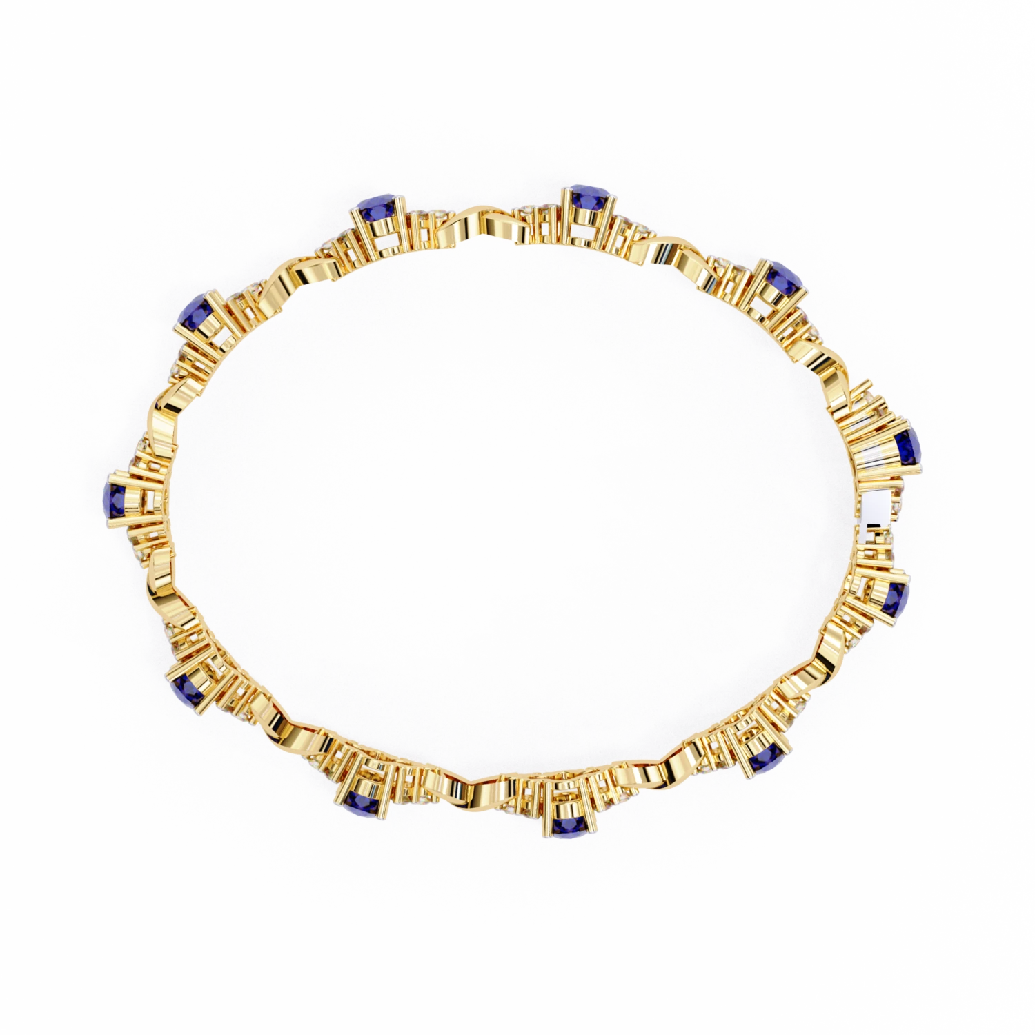 Royal Blue Splendor Bracelet