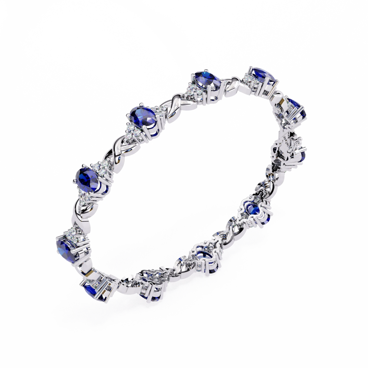 Royal Blue Splendor Bracelet