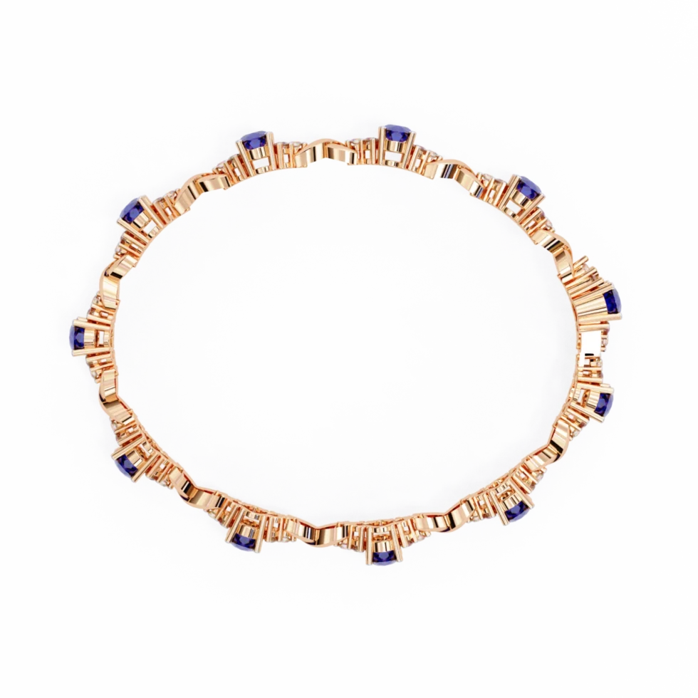 Royal Blue Splendor Bracelet