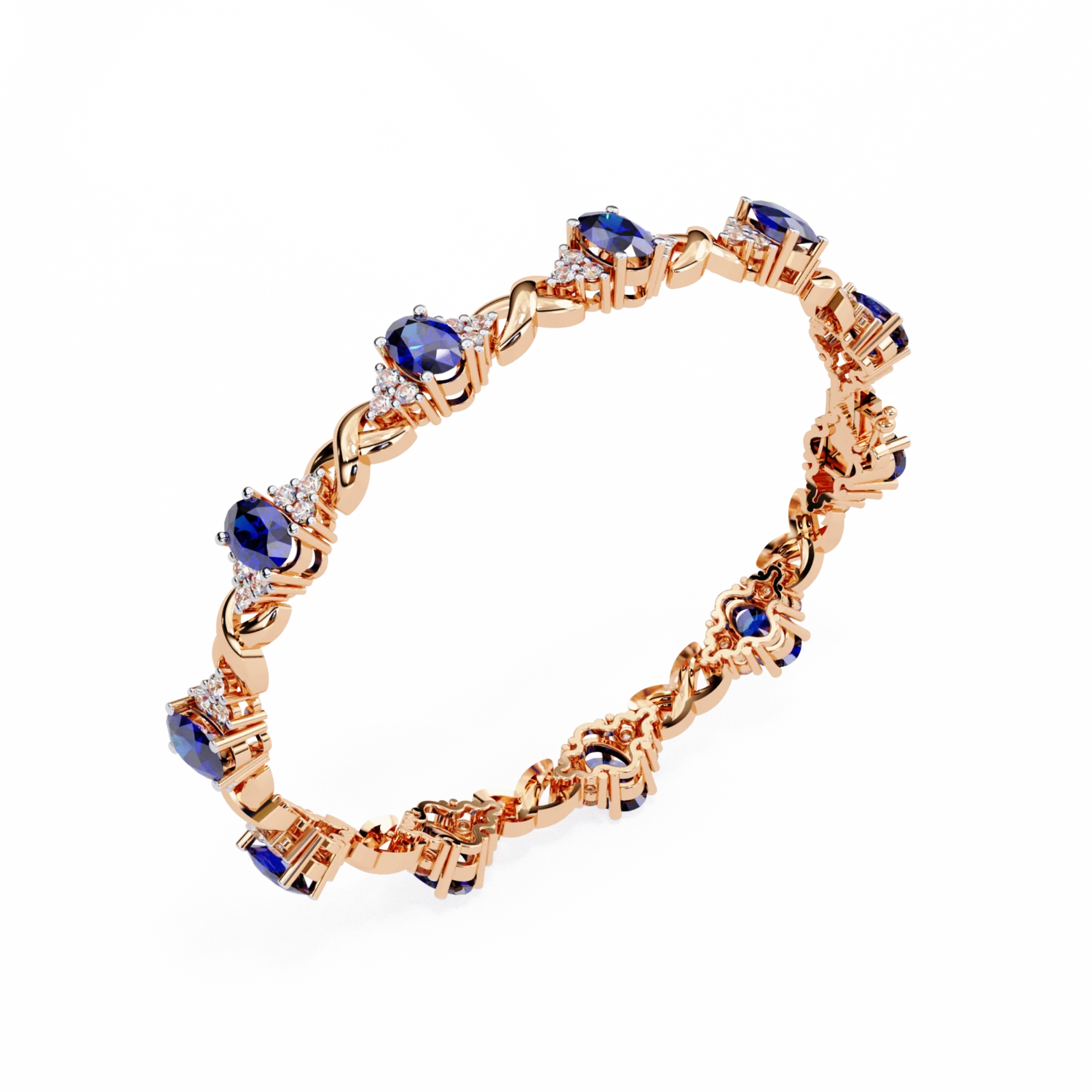 Royal Blue Splendor Bracelet