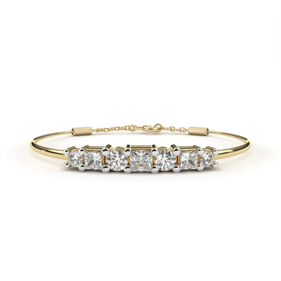 Charm Diamond Bracelet 1 Charm Diamond Bracelet
