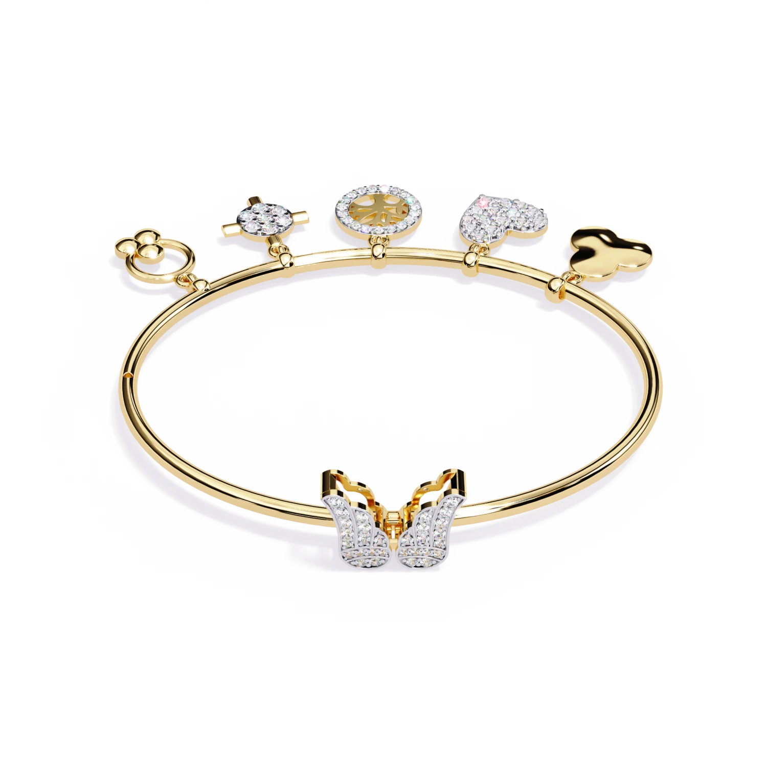 Batterfly Delight Charm Bracelet