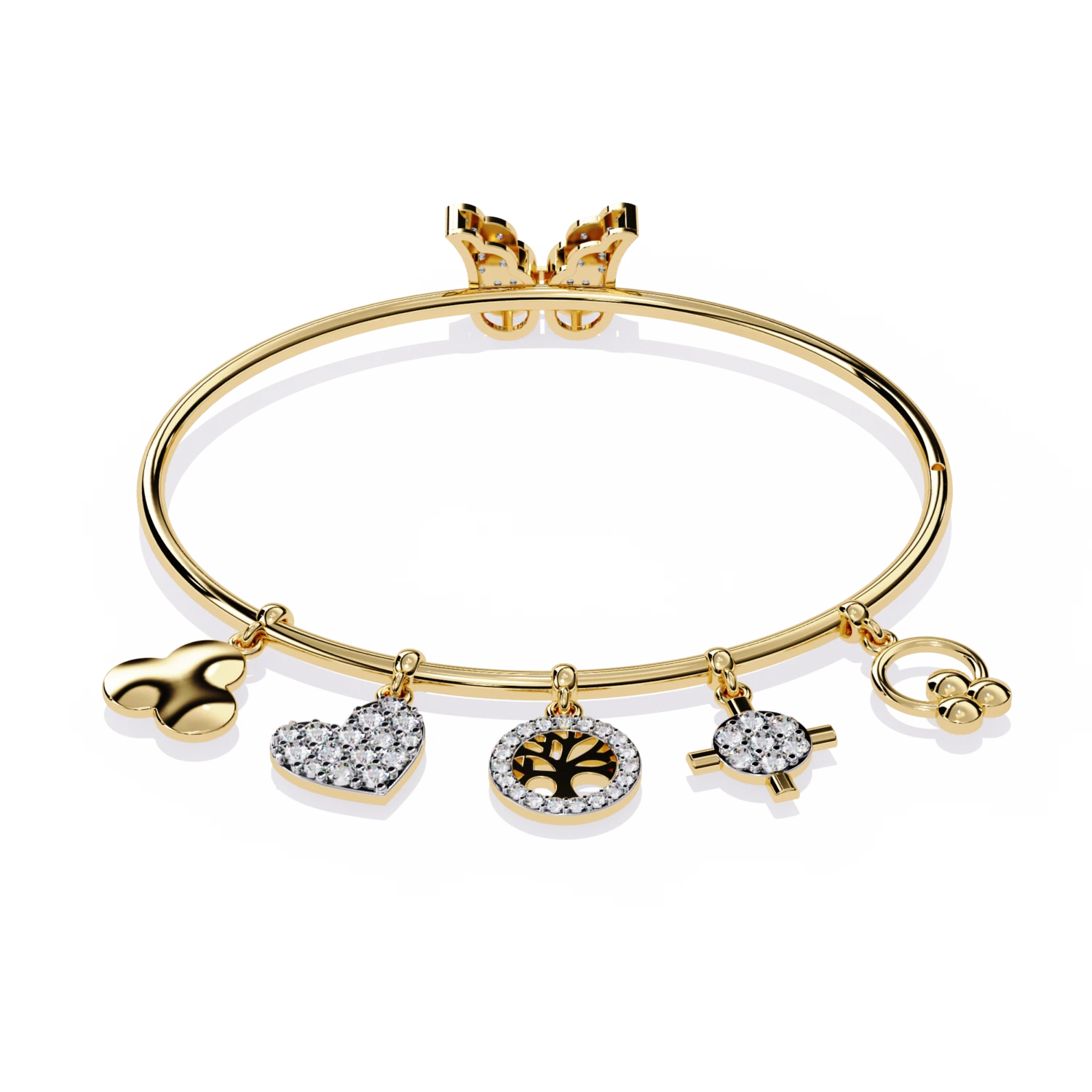 Batterfly Delight Charm Bracelet