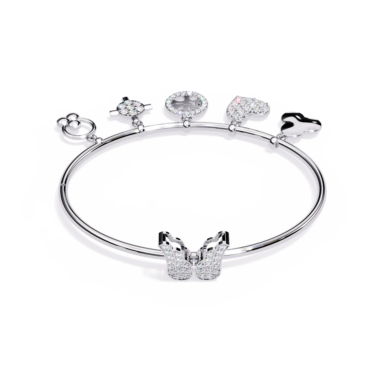 Batterfly Delight Charm Bracelet