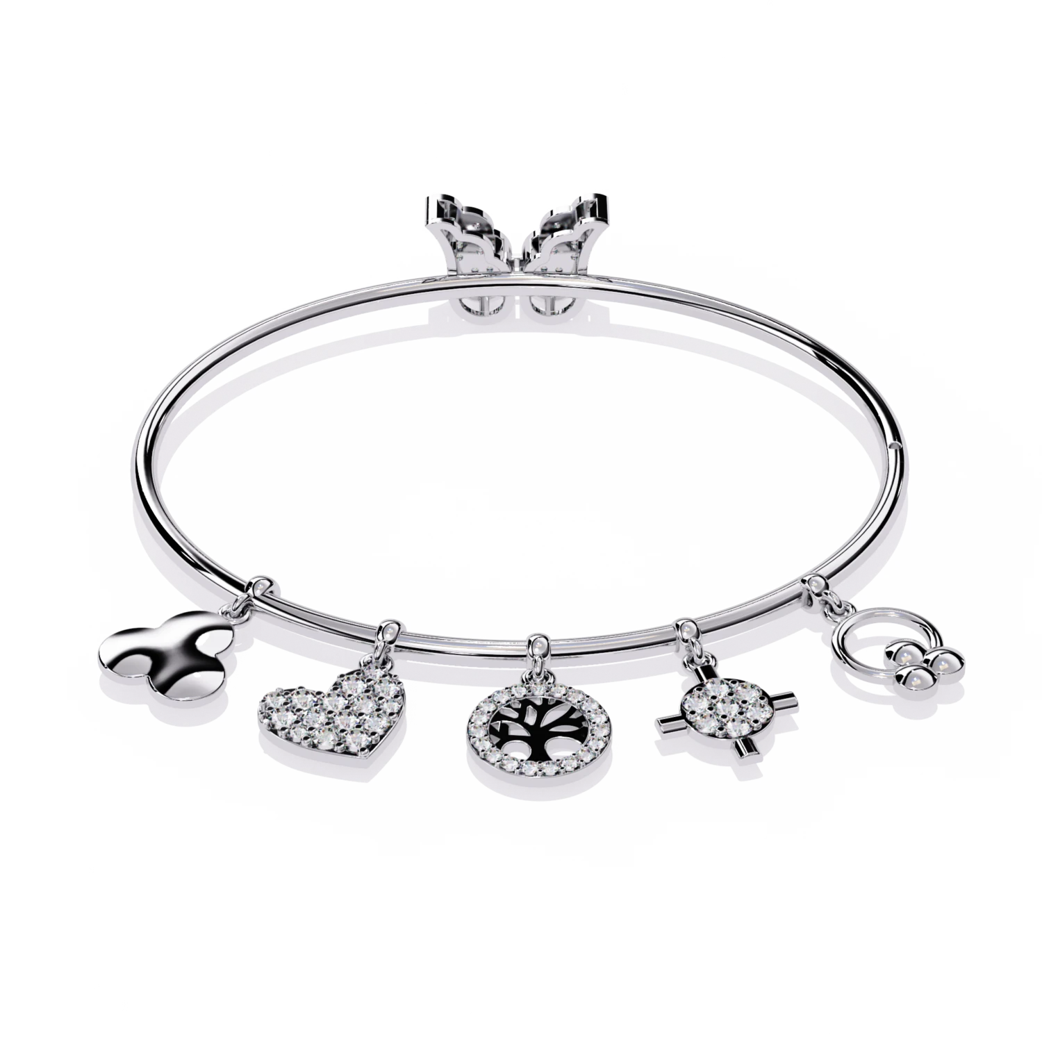 Batterfly Delight Charm Bracelet