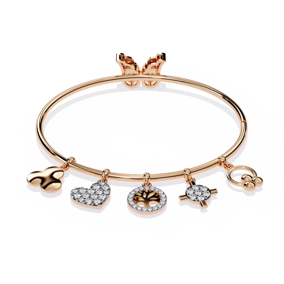 Butterfly Delight Charm Bracelet 1 BR14038J