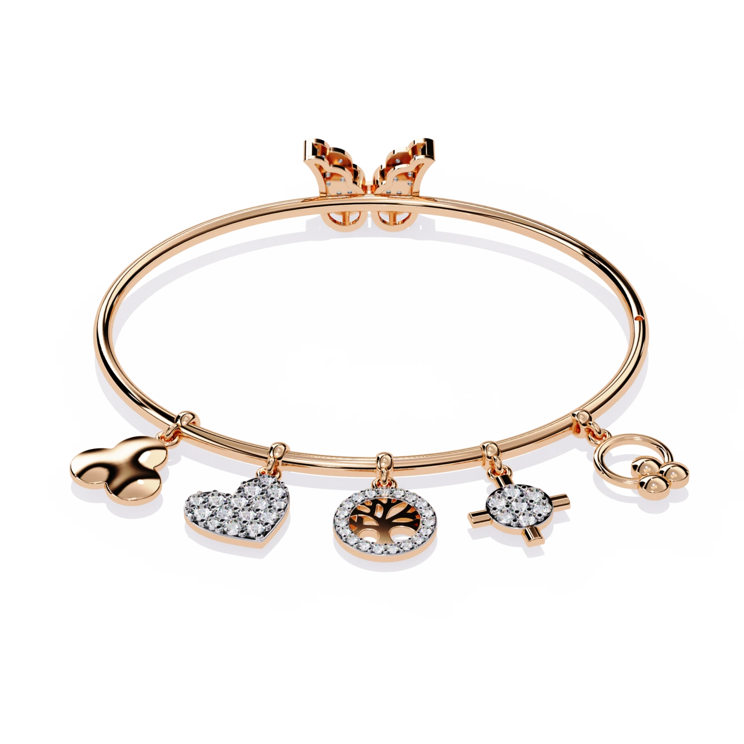 Batterfly Delight Charm Bracelet