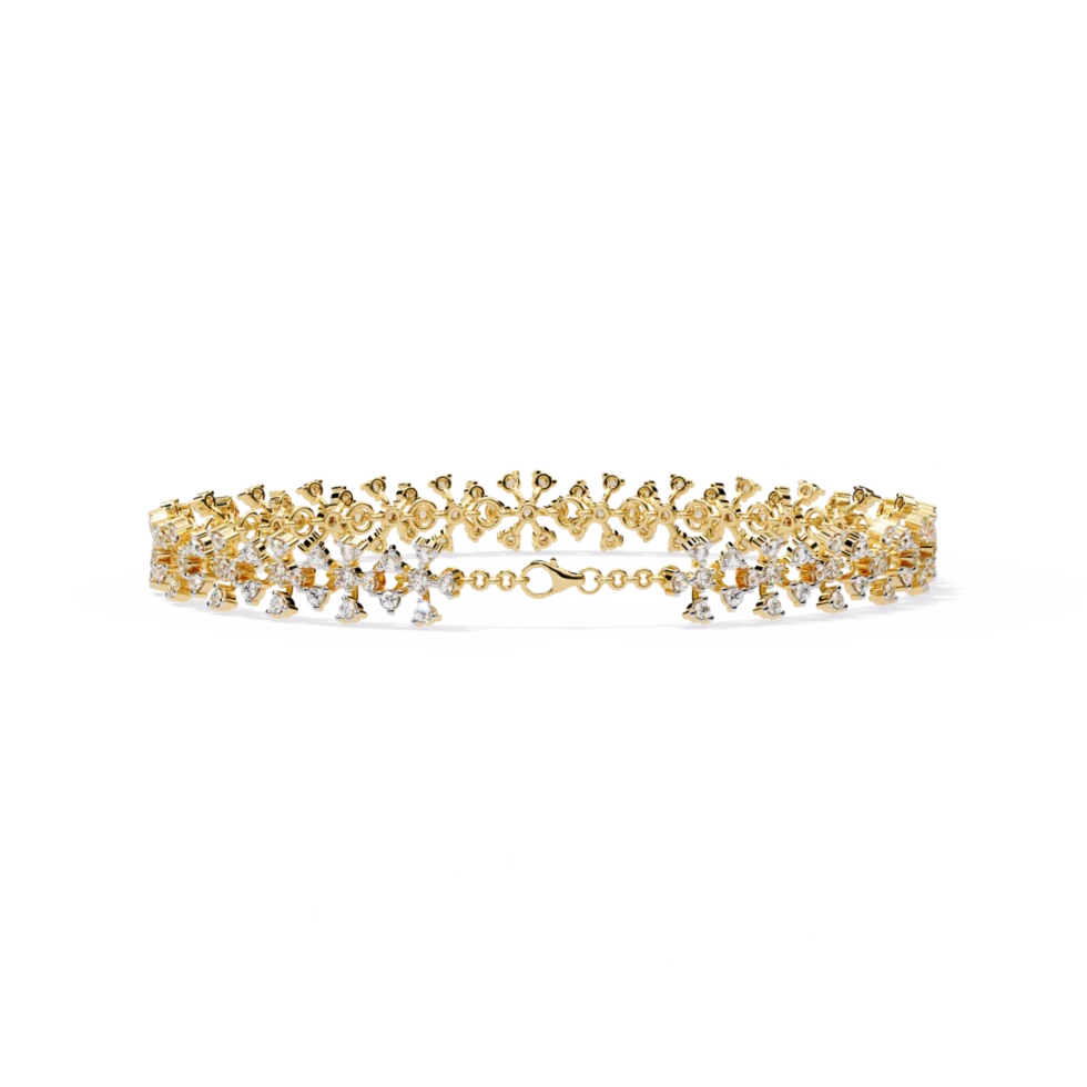 Dazzle Lily Diamond Bracelet