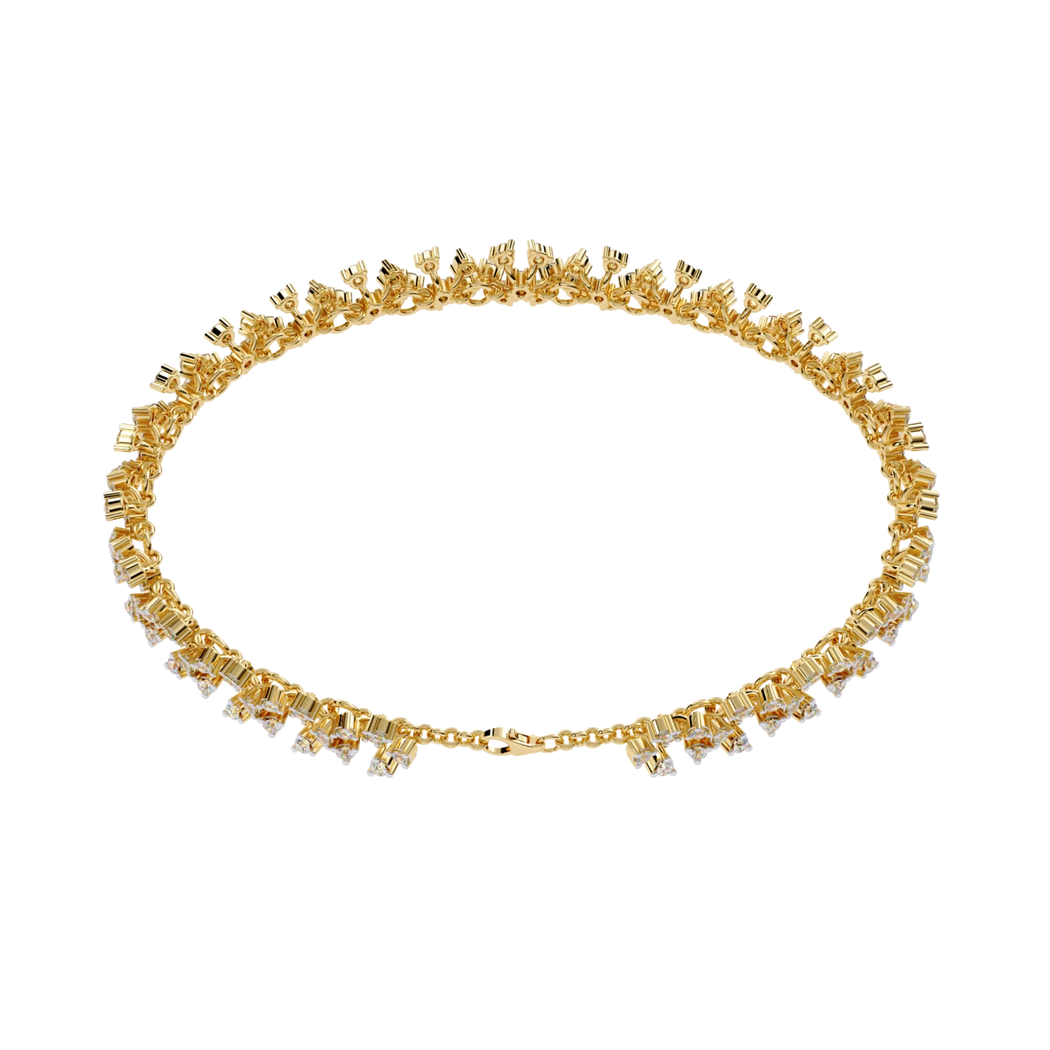 Dazzle Lily Diamond Bracelet