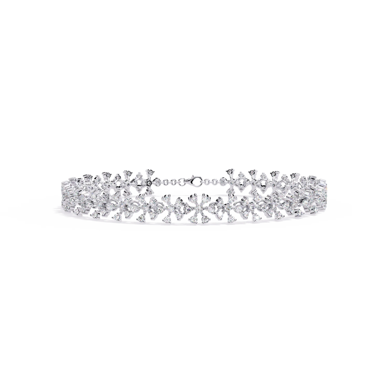 Dazzle Lily Diamond Bracelet
