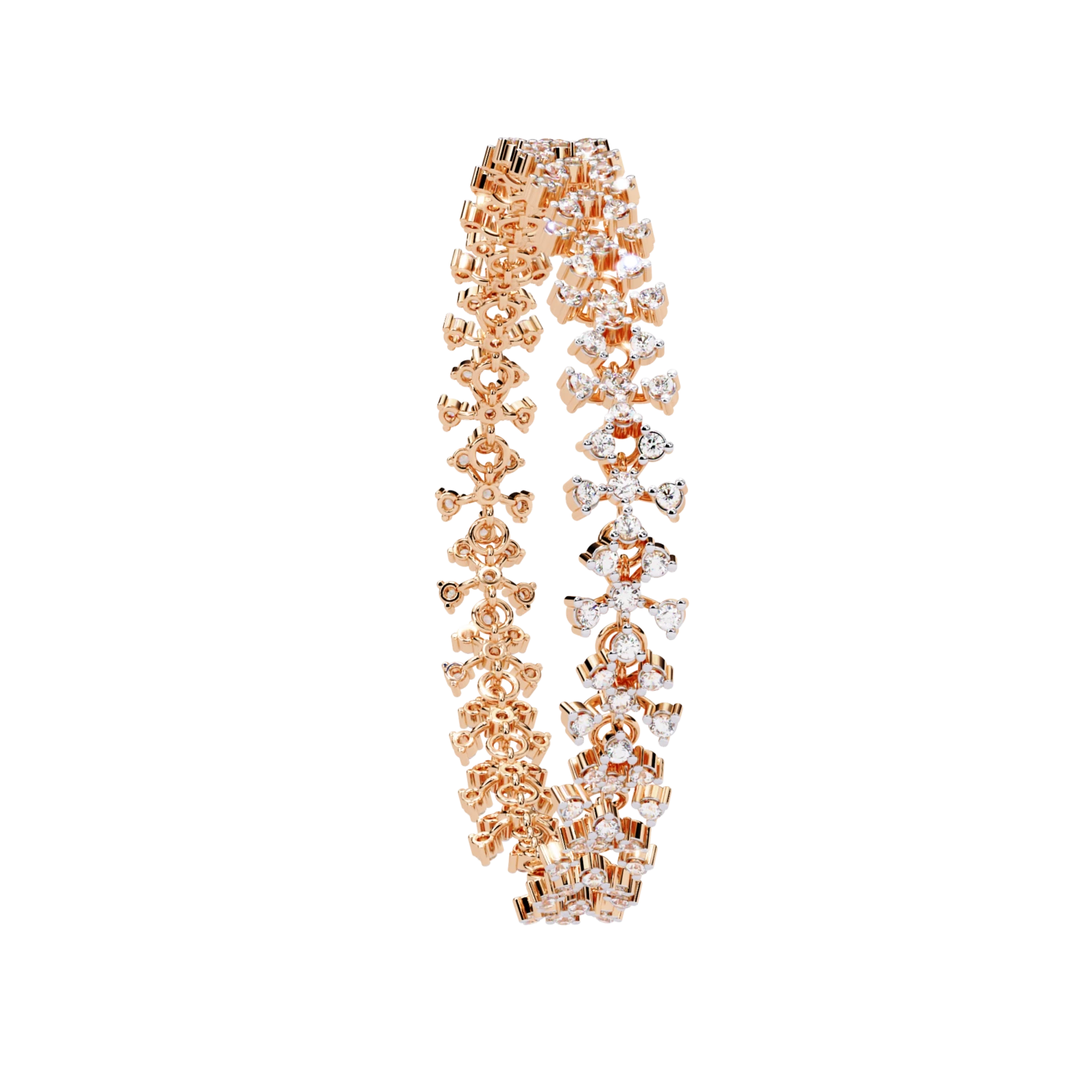Dazzle Lily Diamond Bracelet