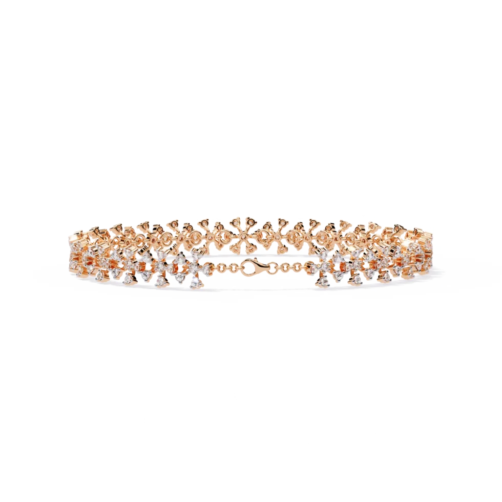 Dazzle Lily Diamond Bracelet