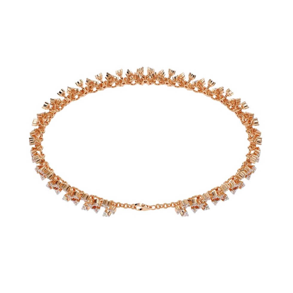 Dazzle Lily Diamond Bracelet