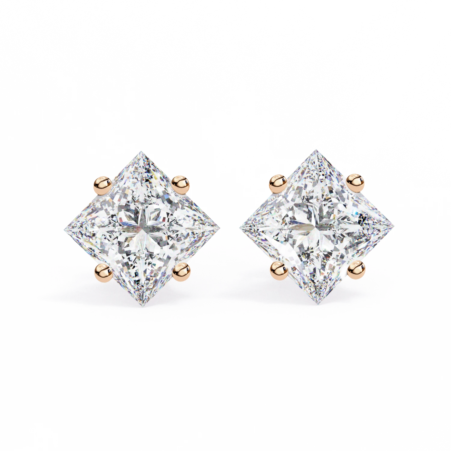 Classic 6 Prong Solitaire Stud
