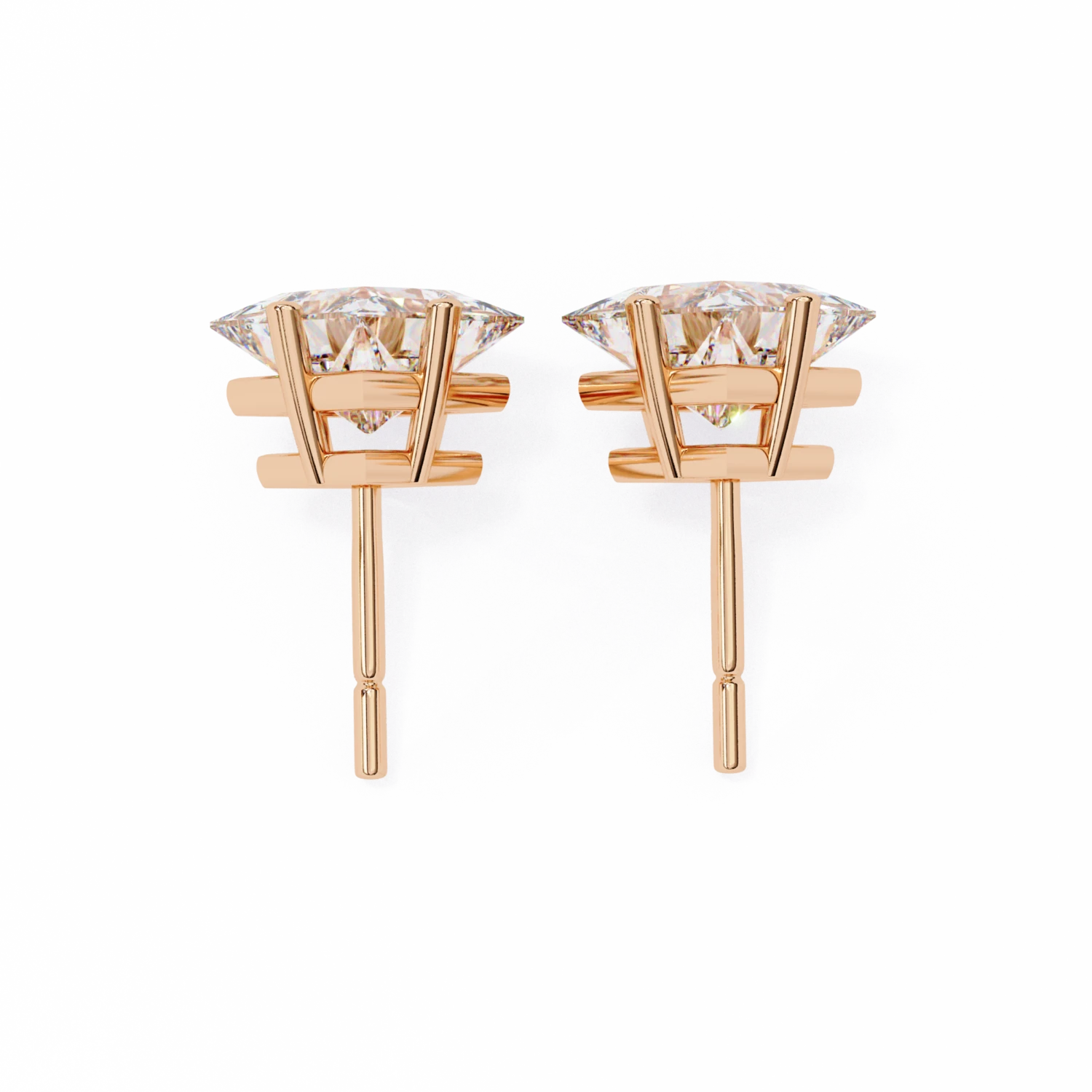 Classic 6 Prong Solitaire Stud