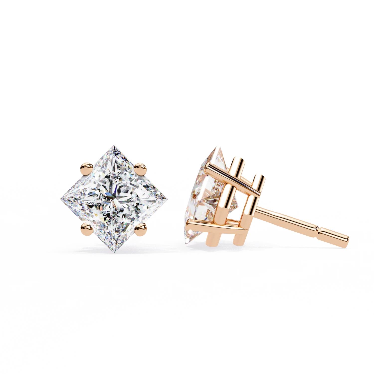 Classic 6 Prong Solitaire Stud