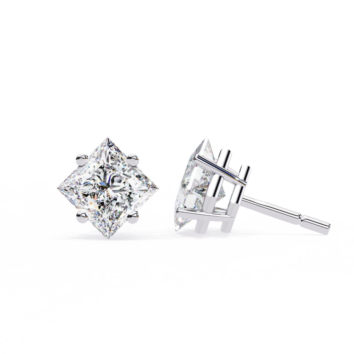 Classic 6 Prong Solitaire Stud