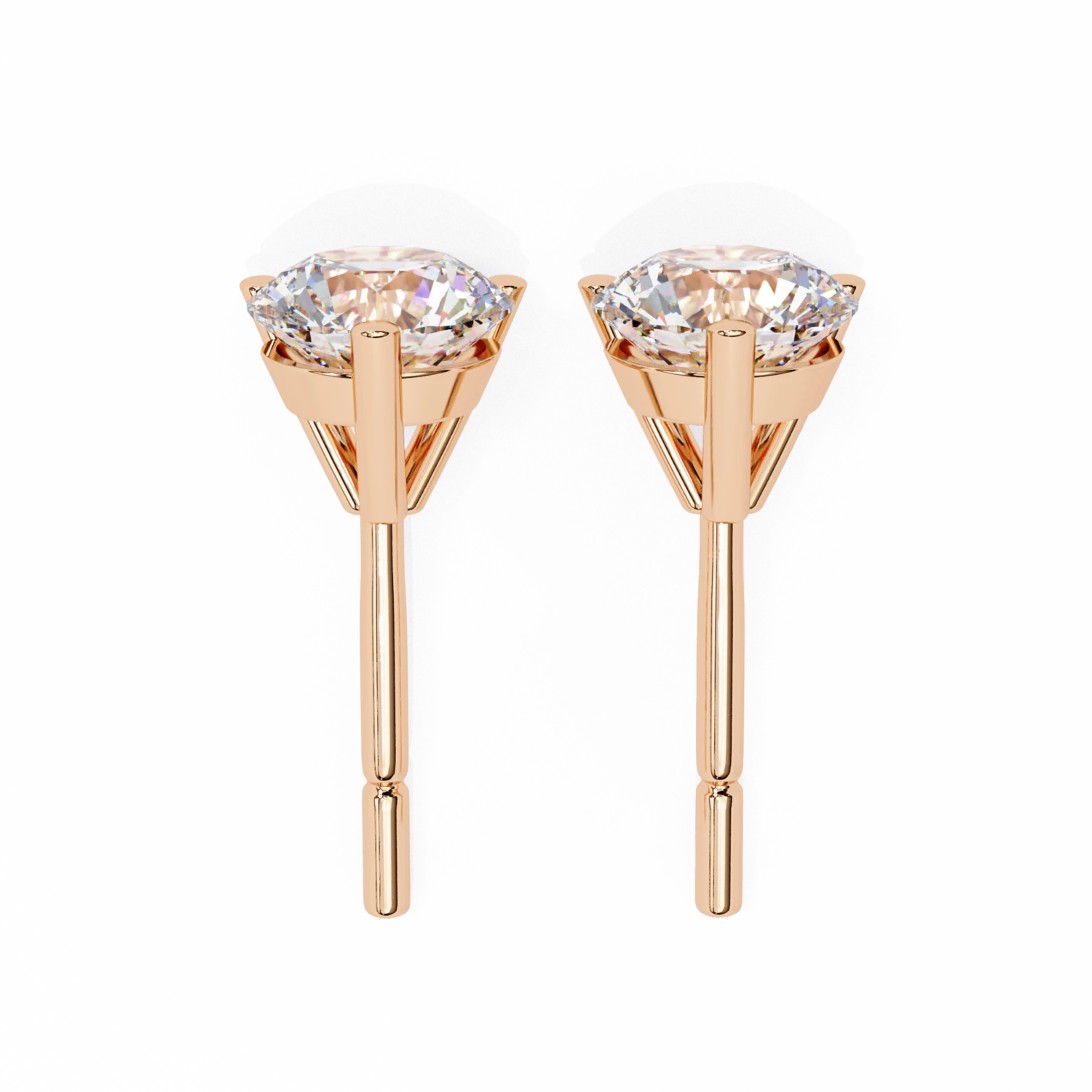 Contemporary Solitaire Stud