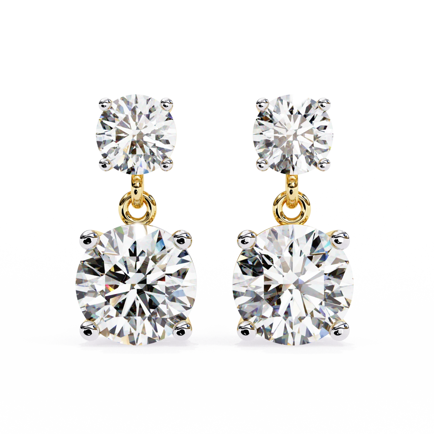 Glamour Spark Solitaire Stud (Solitaire Prices Separate) 1 Glamour Spark Solitaire Stud