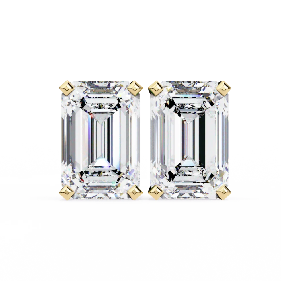 Geometric Spark Solitaire Stud (Solitaire Prices Separate) 1 ER14007A