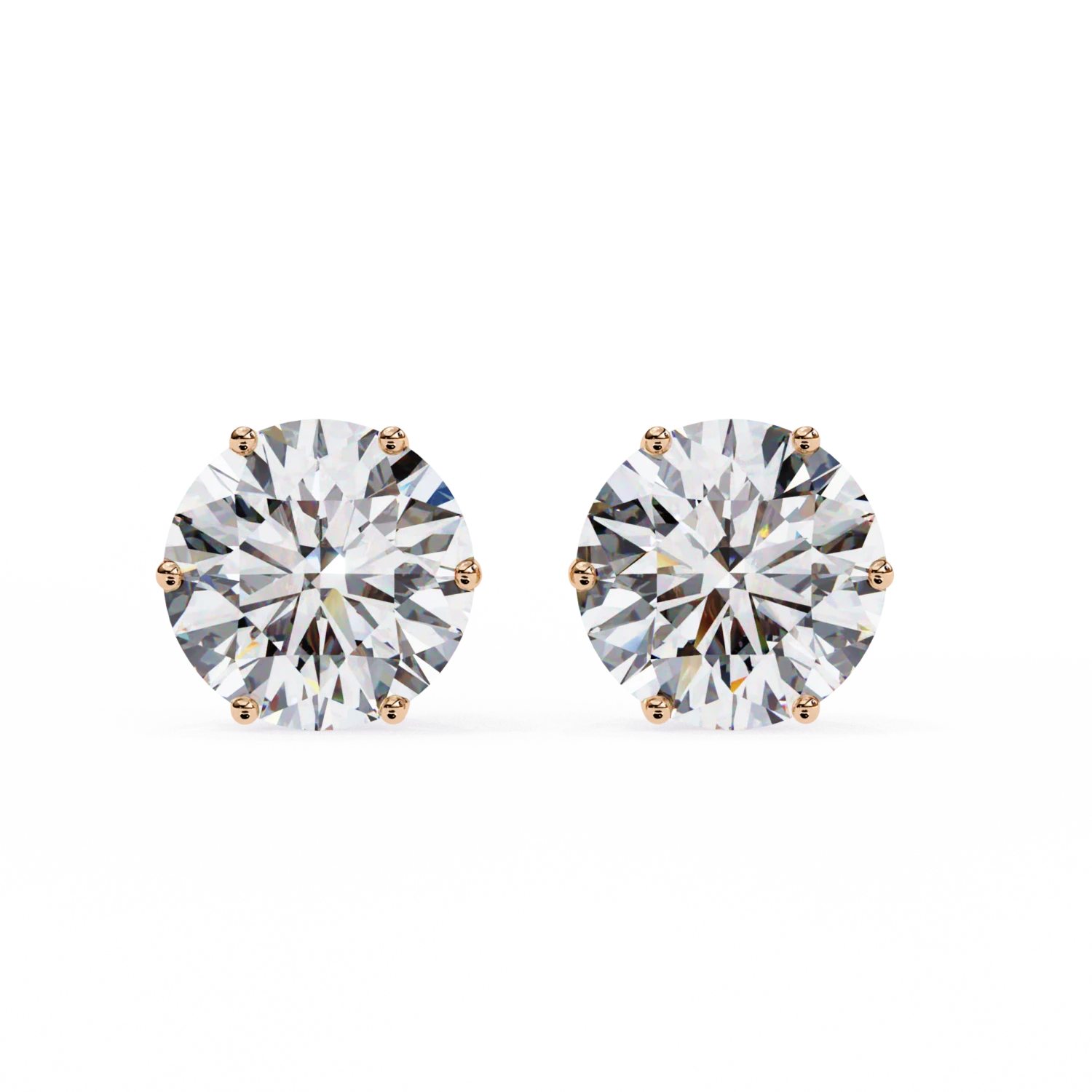 Rectangular Stepcut Solitaire Stud