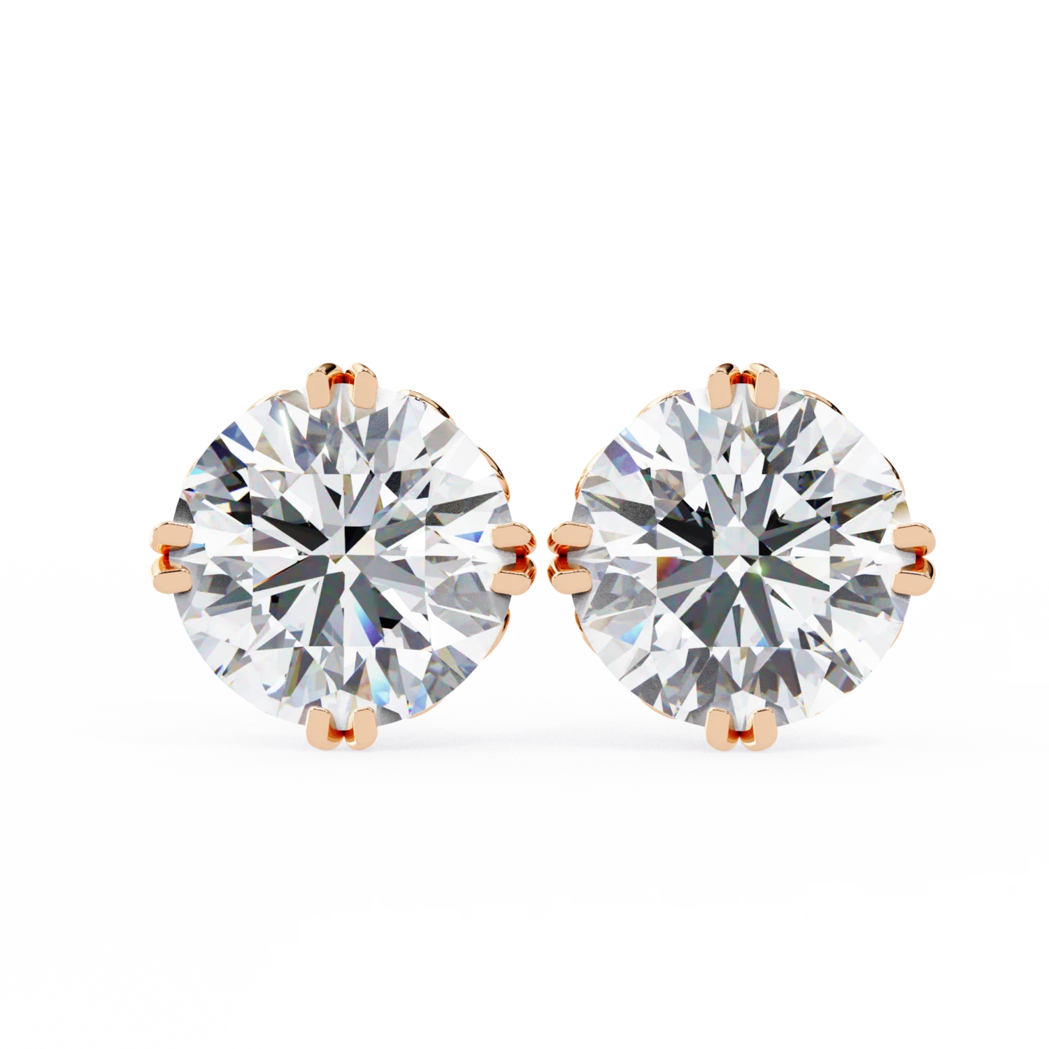 Elegant Solitaire Studs