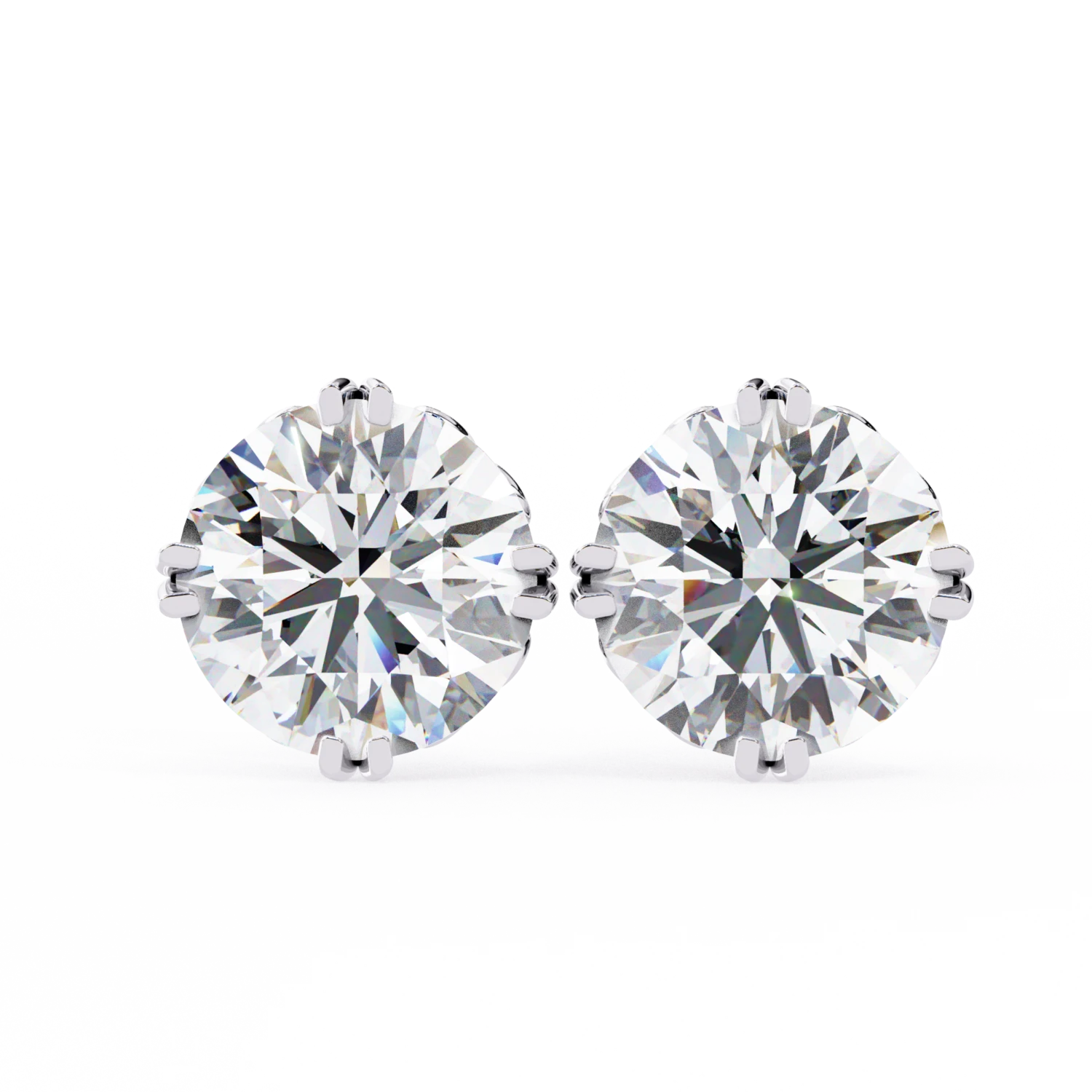 Elegant Solitaire Studs