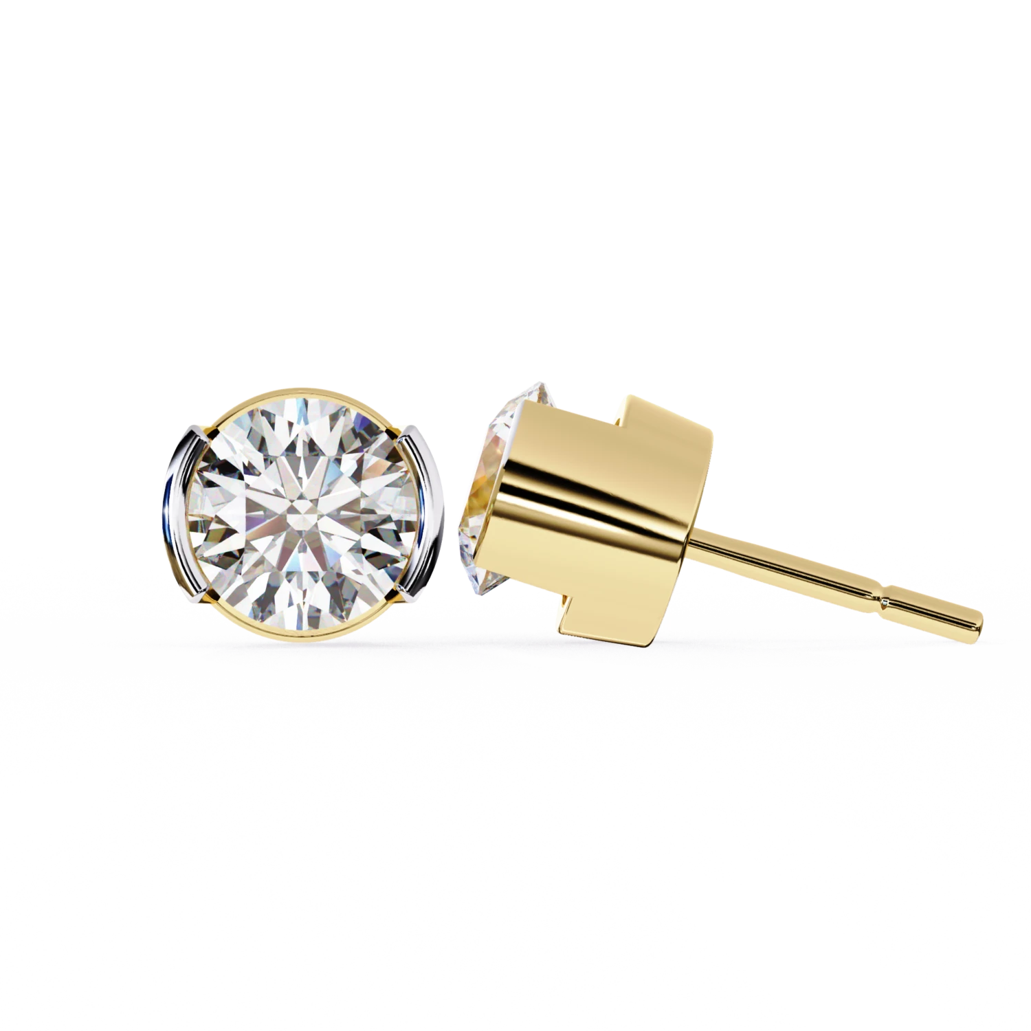 Classic Diamond Studs