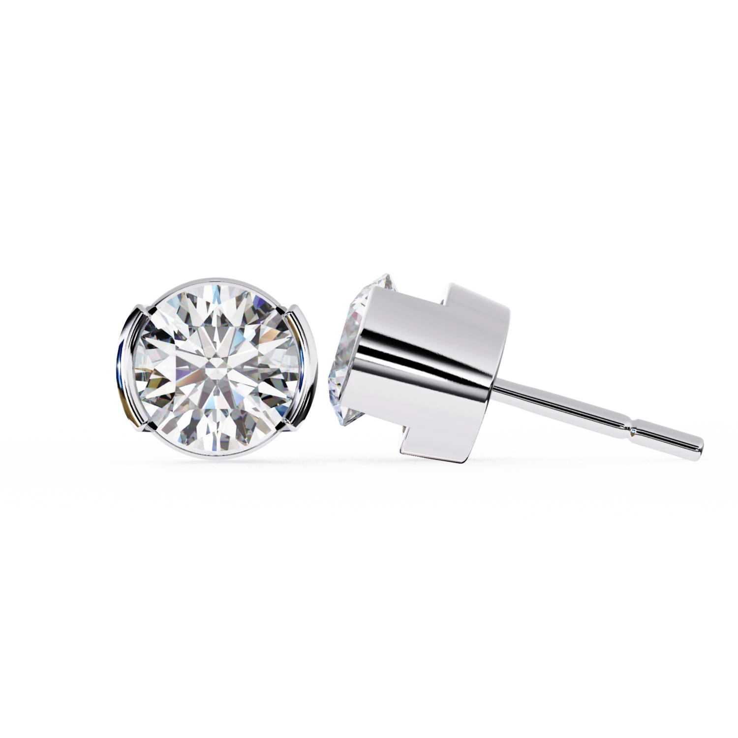 Classic Diamond Studs