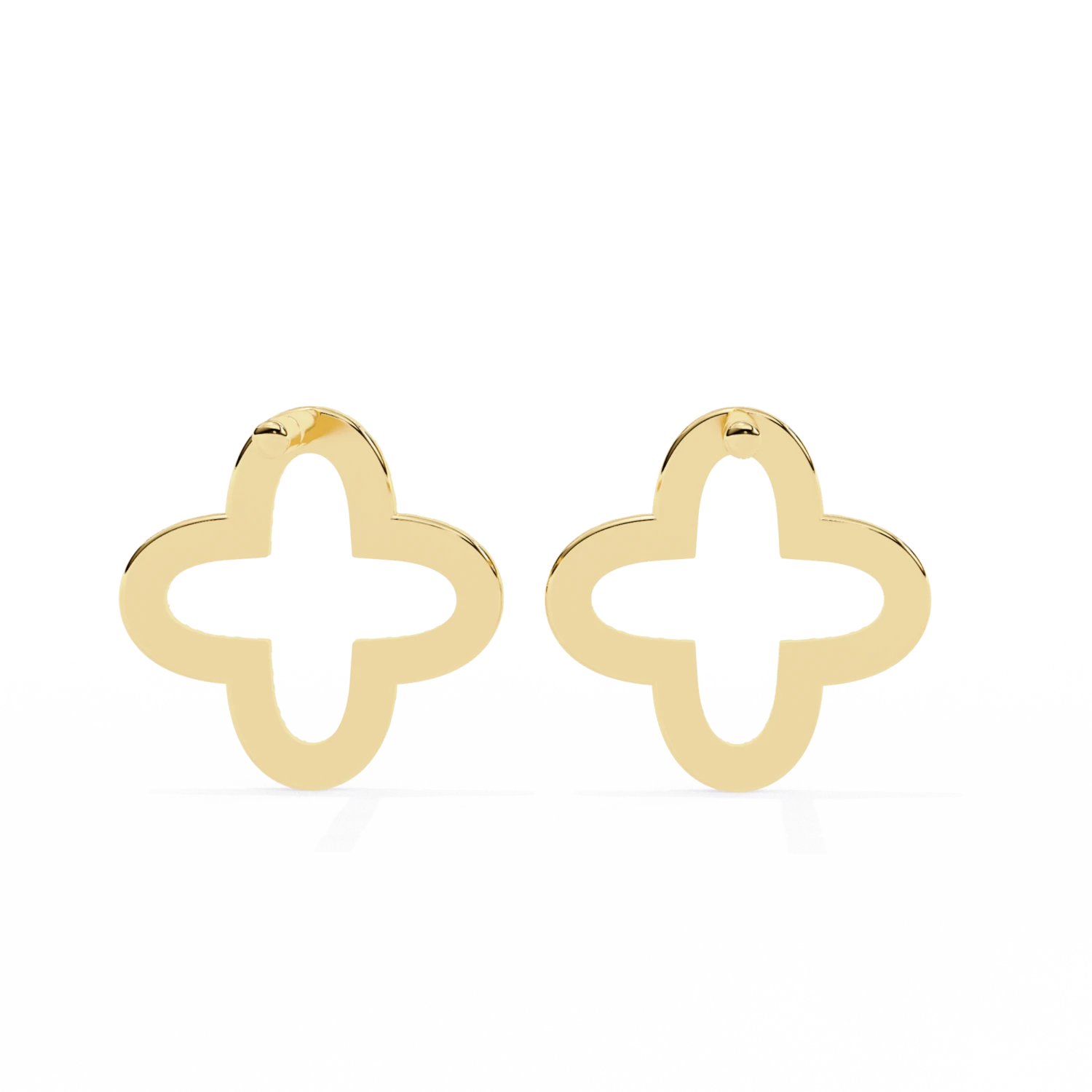 Clover Key Earrings