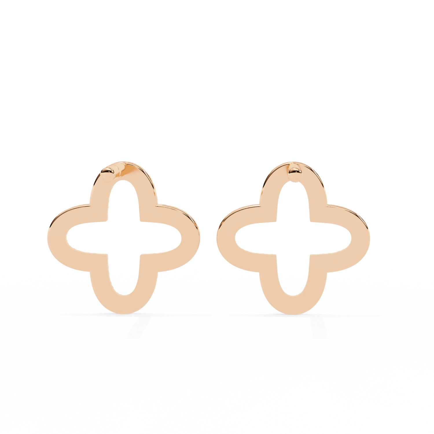 Clover Key Earrings