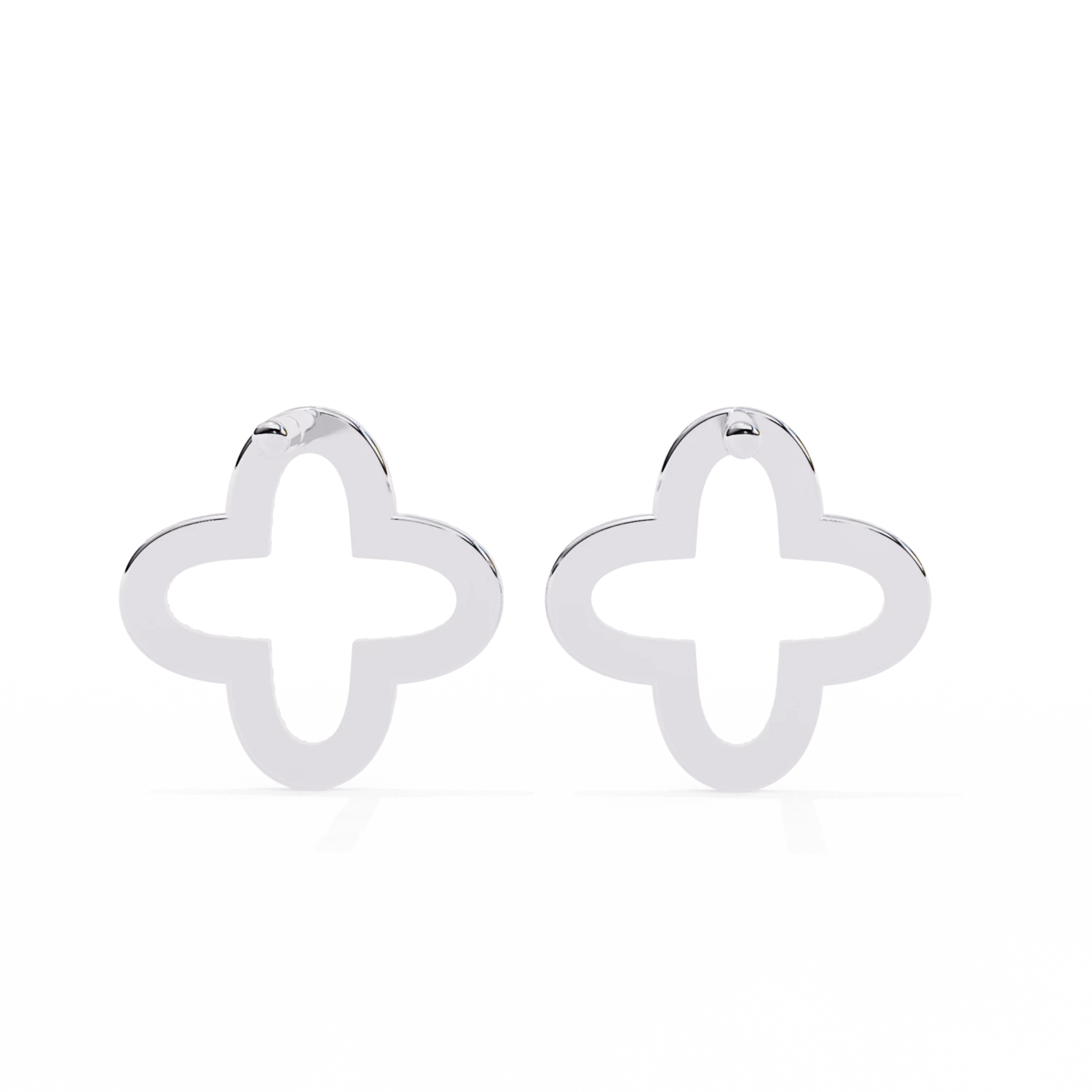 Clover Key Earrings